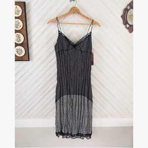 NWT Dainty Floral Spaghetti Strap Dress